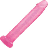 Adam and Eve Pink Jelly Slim Dildo Realistic Dildos